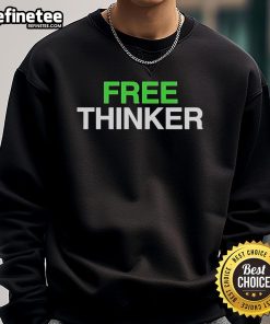 Alt Text: Official Matt Kim Free Thinker Sweatshirt featuring a stylish design perfect for casual wear and expressing individuality.