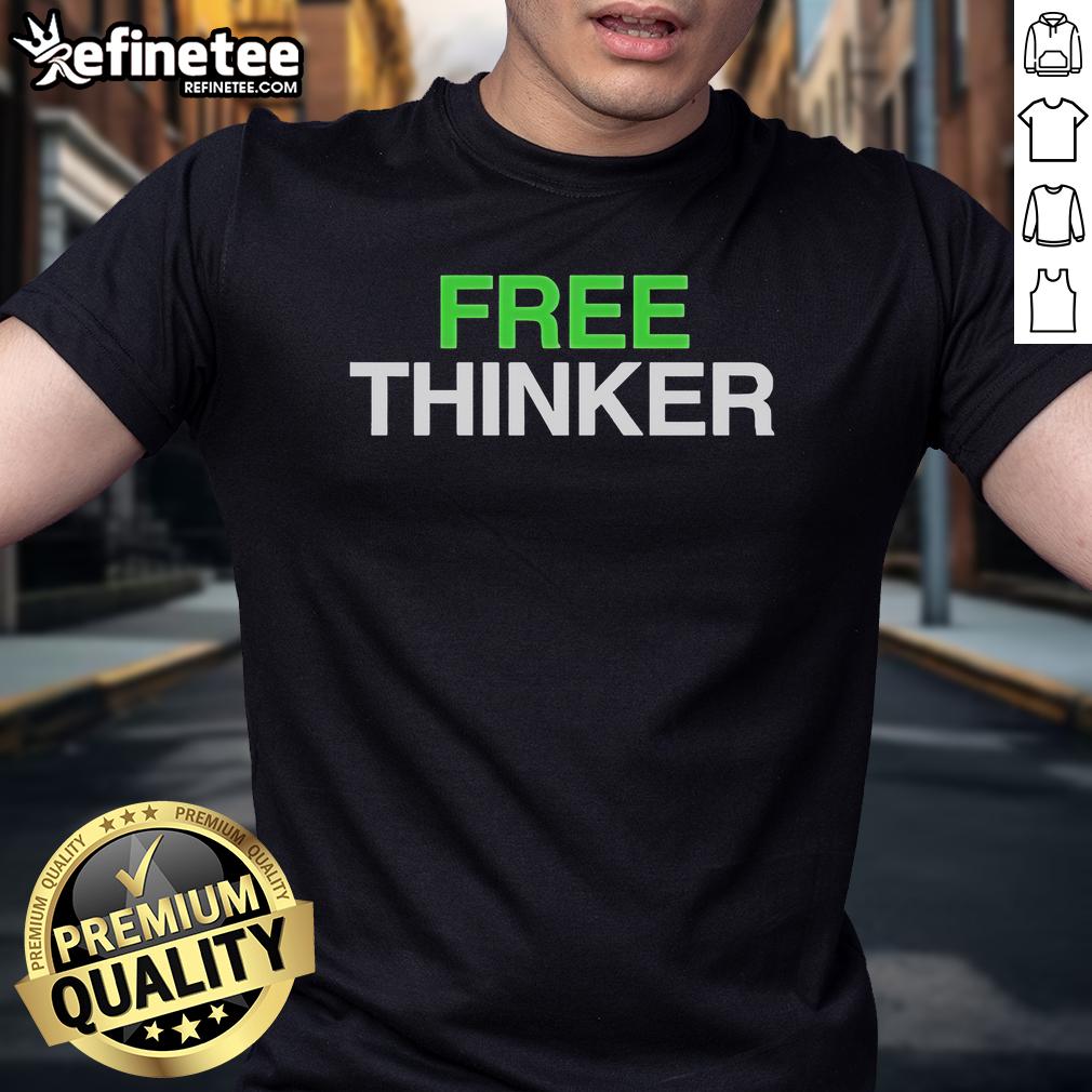 Official Matt Kim Free Thinker T Shirt Alt Text: Official Matt Kim Free Thinker T-Shirt featuring a bold graphic design and high-quality fabric for casual wear.