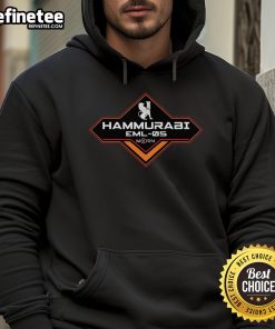 Alt Text: Official MCRN Classic Hammurabi EML-05 Hoodie featuring a stylish design and comfortable fit for fans and enthusiasts.