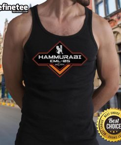 Official MCRN Classic Hammurabi EML-05 Tank Top featuring bold graphics and a comfortable fit, perfect for fans.