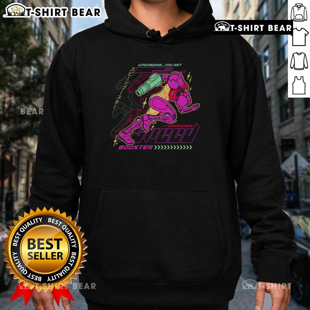Official Metroid Breaking The Barrier Hoodie Official Metroid Breaking The Barrier Hoodie featuring vibrant graphics and a stylish design for gaming enthusiasts.