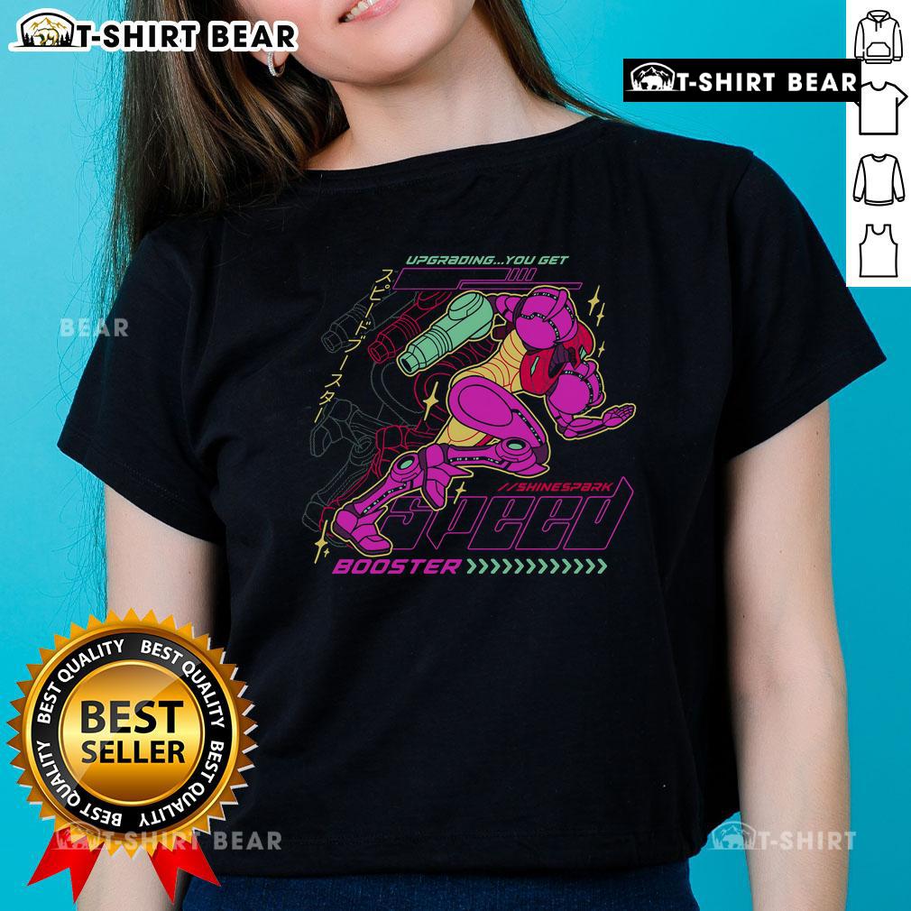 Official Metroid Breaking The Barrier Ladies Tee Official Metroid Breaking The Barrier Ladies Tee featuring vibrant graphics and a stylish design for fans of the game.