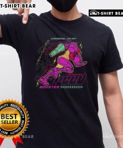 Official Metroid Breaking The Barrier T-Shirt featuring iconic graphics and vibrant colors for fans of the game.