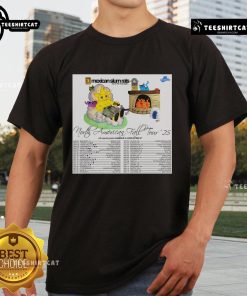 Official Mexican Slum Rats North American Fall Tour 2025 Poster T-Shirt featuring vibrant tour graphics and band logo.