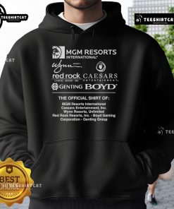 Official MGM Resorts International Red Rock Caesars hoodie featuring stylish design and vibrant colors.