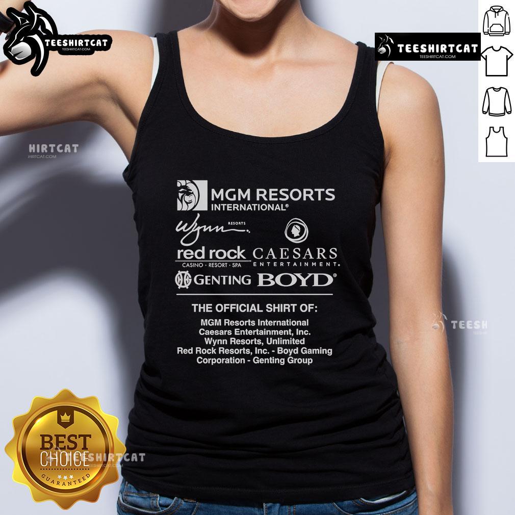 Official Mgm Resorts International Red Rock Caesars Tank Top Official MGM Resorts International Red Rock Caesars tank top featuring stylish design and vibrant colors for casual wear.