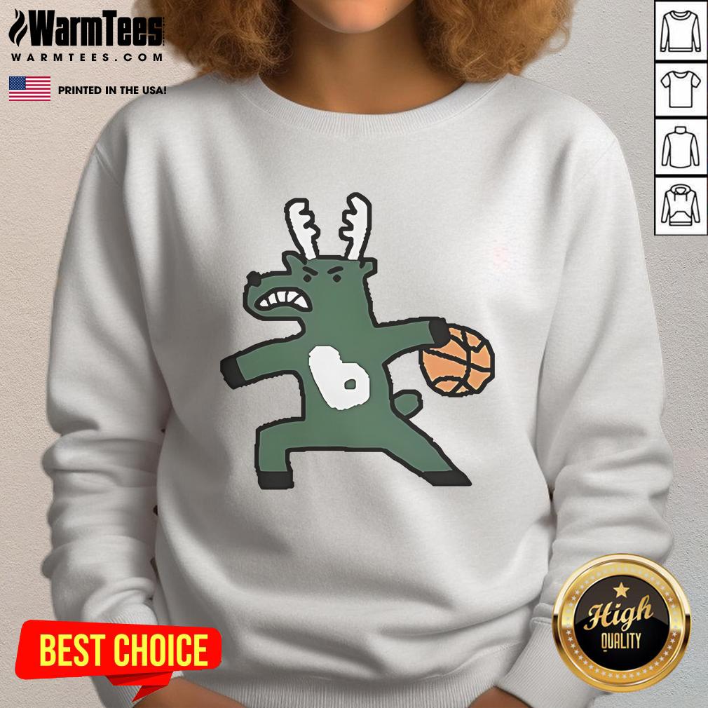 Official Milwaukee Bucks Nba Basketball Dribbling Sweatshirt Official Milwaukee Bucks NBA basketball dribbling sweatshirt showcasing team logo and stylish design for fans.