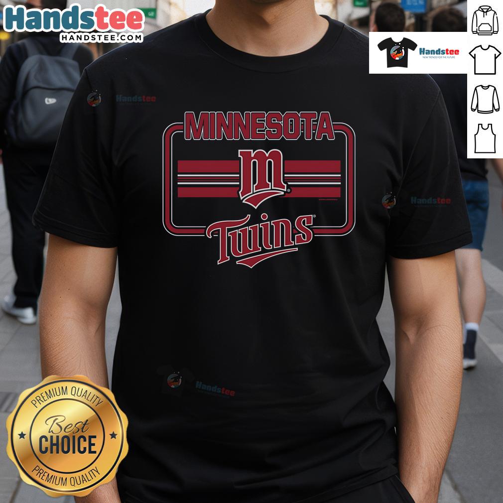 Official Minnesota Twins Fanfare T Shirt Official Minnesota Twins Fanfare T-Shirt featuring team colors and logo, perfect for fans supporting the Twins.