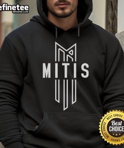 Official Mitis Logo Hoodie featuring a stylish design, perfect for casual wear and showcasing the Mitis brand.