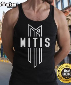Official Mitis Logo Tank Top featuring a stylish design, perfect for casual wear and showcasing brand identity.