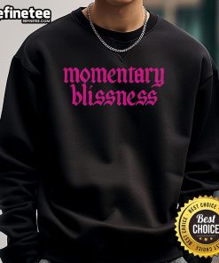 Official Momentary Blissness Sweatshirt featuring a cozy design and vibrant colors, perfect for casual outings.