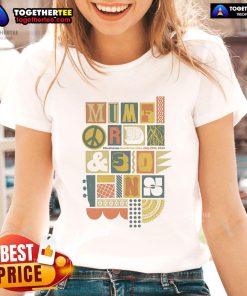 Alt Text: Official Mumford and Sons concert poster for July 27, 2025, in Charleston, SC, featuring a stylish ladies tee design.