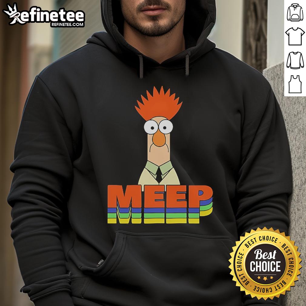Official Muppet Beaker Meep Hoodie Official Muppet Beaker Meep Hoodie featuring vibrant colors and Beaker's iconic design for fans of the Muppets.
