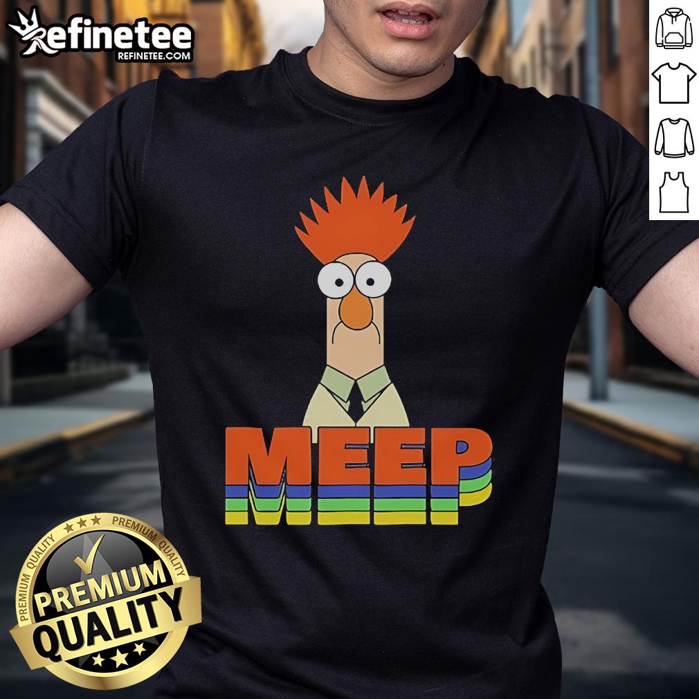 Official Muppet Beaker Meep T Shirt Official Muppet Beaker Meep T-Shirt featuring a fun design of Beaker with his iconic expression and vibrant colors.