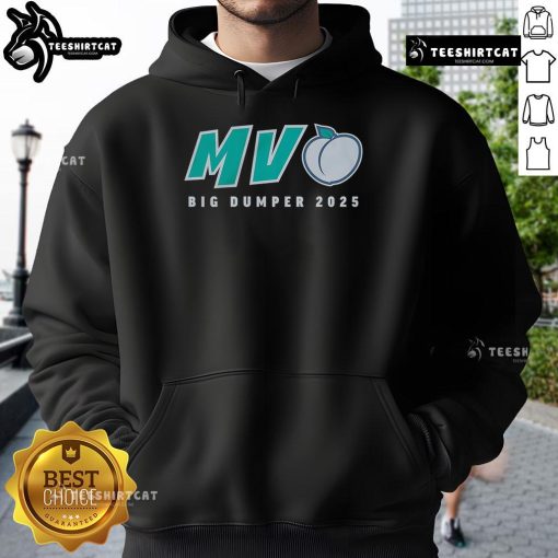 Official MV Peach Big Dumper 2025 Hoodie in vibrant colors, showcasing trendy design and comfortable fit for casual wear.