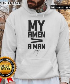Official My Amen A Man Hoodie featuring a stylish design and comfortable fit, perfect for casual wear.