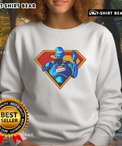 Official My Name Is Gary Superman sweatshirt featuring bold graphics and a comfortable fit for fans of the iconic character.