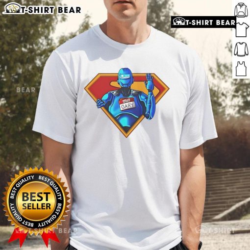 Official My Name Is Gary Superman T-Shirt featuring a bold graphic and vibrant colors, perfect for fans and collectors.
