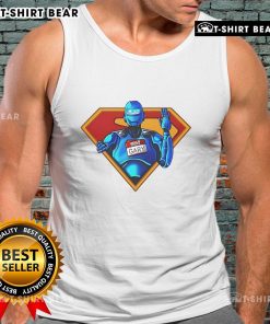 Alt Text: Official My Name Is Gary Superman Tank Top featuring a bold Superman logo and stylish design for fans.