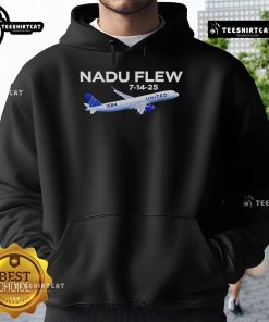 Official Nadu Flew 7/14/25 Hoodie featuring a stylish design, perfect for casual wear and fan merchandise.