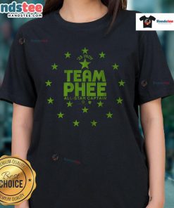 Official Napheesa Collier Team Phee ladies tee showcasing a stylish design for fans of women's basketball.