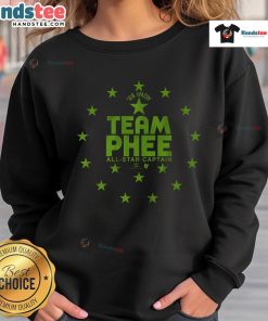 Official Napheesa Collier Team Phee Sweatshirt featuring stylish design and vibrant team colors for fans.