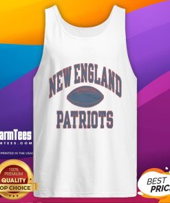 Official New England Patriots Gridiron Tank Top featuring team logo and colors for fans and athletes.