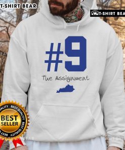 Official No. 9 The Assignment Kentucky Hoodie featuring a stylish design and soft fabric, perfect for casual wear.