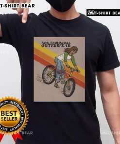 Alt Text: Official Non-Technical Outerwear T-Shirt featuring a stylish design, perfect for casual wear and outdoor activities.