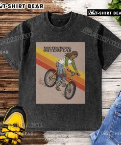 Official Non-Technical Outerwear Washed T-Shirt in soft fabric, showcasing a relaxed fit and stylish design.