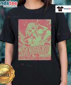 Official Panchico Fall Tour 2025 poster on a ladies tee, featuring vibrant graphics and tour details.