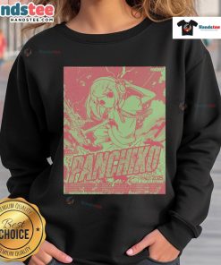 Official Panchico Fall Tour 2025 Poster Sweatshirt featuring vibrant graphics and tour details for fans.