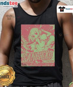 Official Panchico Fall Tour 2025 poster design on a stylish tank top, featuring vibrant colors and tour details.