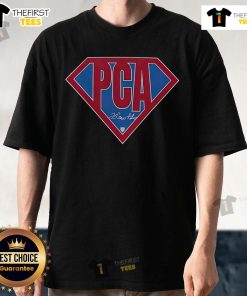 Alt Text: Official Pete Crow-Armstrong Super PCA Chicago baseball t-shirt in navy, showcasing team pride and style.