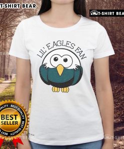 Adorable young fan in an Official Philadelphia Eagles NFL Football tee, showcasing team spirit and love for sports.