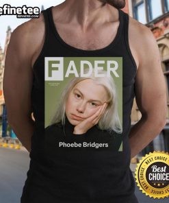 Official Phoebe Bridgers Fader tank top featuring a stylish design, perfect for fans and casual wear.