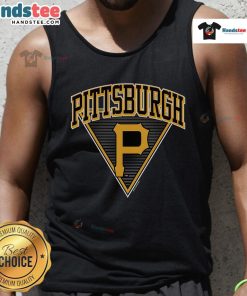 Official Pittsburgh Pirates Change Up Tank Top featuring team logo and vibrant design for baseball fans.