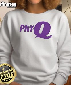 Official PNY Q Logo Sweatshirt featuring a stylish design and comfortable fit, perfect for casual wear and fans.