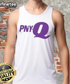 Official PNY Q logo tank top featuring a stylish design, perfect for casual wear and showcasing the PNY brand.