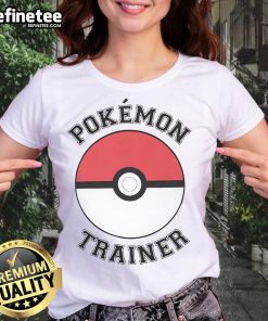 Official Pokmon Trainer Ladies Tee featuring vibrant graphics and a stylish design for female fans of all ages.