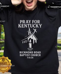 Official Pray For Kentucky Richmond Road Baptist Church Shooting Tribute sweatshirt design, honoring the community.