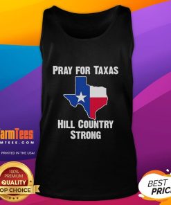 Official Pray For Texas Hill Country Strong tank top featuring a bold design celebrating Texas pride and resilience.