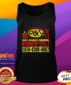 Official PY International Vetements Max Power PNY No.1 Tank Top featuring a stylish design and vibrant colors.