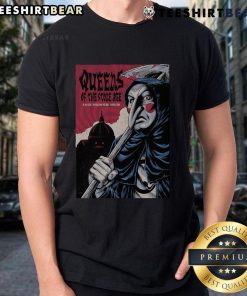 Official Queens Of The Stone Age Jul 15 2025 Piazza Duomo In Pistoia Italy Tour T-Shirt