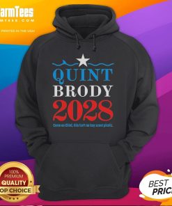 Alt Text: Official Quint Brody 2028 Come On Chief Hoodie featuring bold graphics and a comfortable fit for fans.