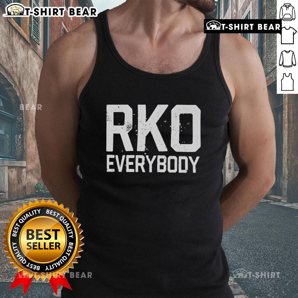 Official Randy Orton Rko Everybody Tank Top Official Randy Orton RKO Everybody tank top featuring bold graphics and a stylish design for wrestling fans.