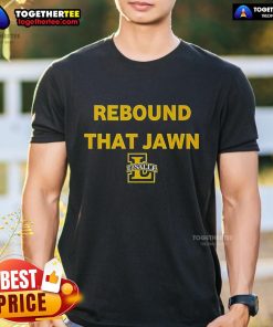 Official Rebound That Jawn La Salle Men's Basketball T-Shirt featuring team colors and logo for fans and players.