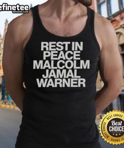 Official Rest In Peace Malcolm Jamal Warner Shirt featuring a 1970 tank top design honoring the actor and musician.