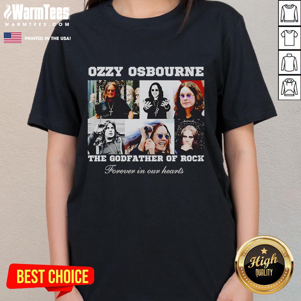 Official Rip Ozzy Osbourne The Godfather Of Rock Ladies Tee Official Rip Ozzy Osbourne The Godfather of Rock Ladies Tee featuring iconic graphic design and vibrant colors for fans.