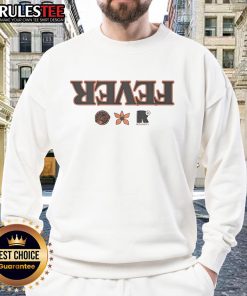 Official Round21 FEVER Sweatshirt featuring a stylish design, perfect for sports fans and casual wear enthusiasts.